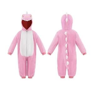 Spooktacular Creation Halloween Pink Dragon Hooded Jumpsuit Costume 12-18 Months